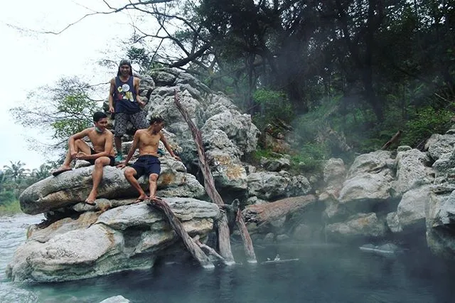 Serunya bermain di Sungai Dua Rasa Sibolangit Sumatera Utara